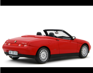 Alfa Romeo Spider 2.0 T.Spark 16V 1995 ROSSO ALFA Laudoracing 1:18 Resinemodell (Türen, Motorhaube... nicht zu öffnen!)